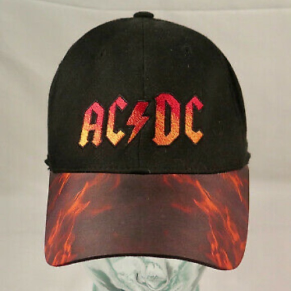 acdc Other - AC/DC HIGHWAY TO HELL FLAME BILL CAP 🔥